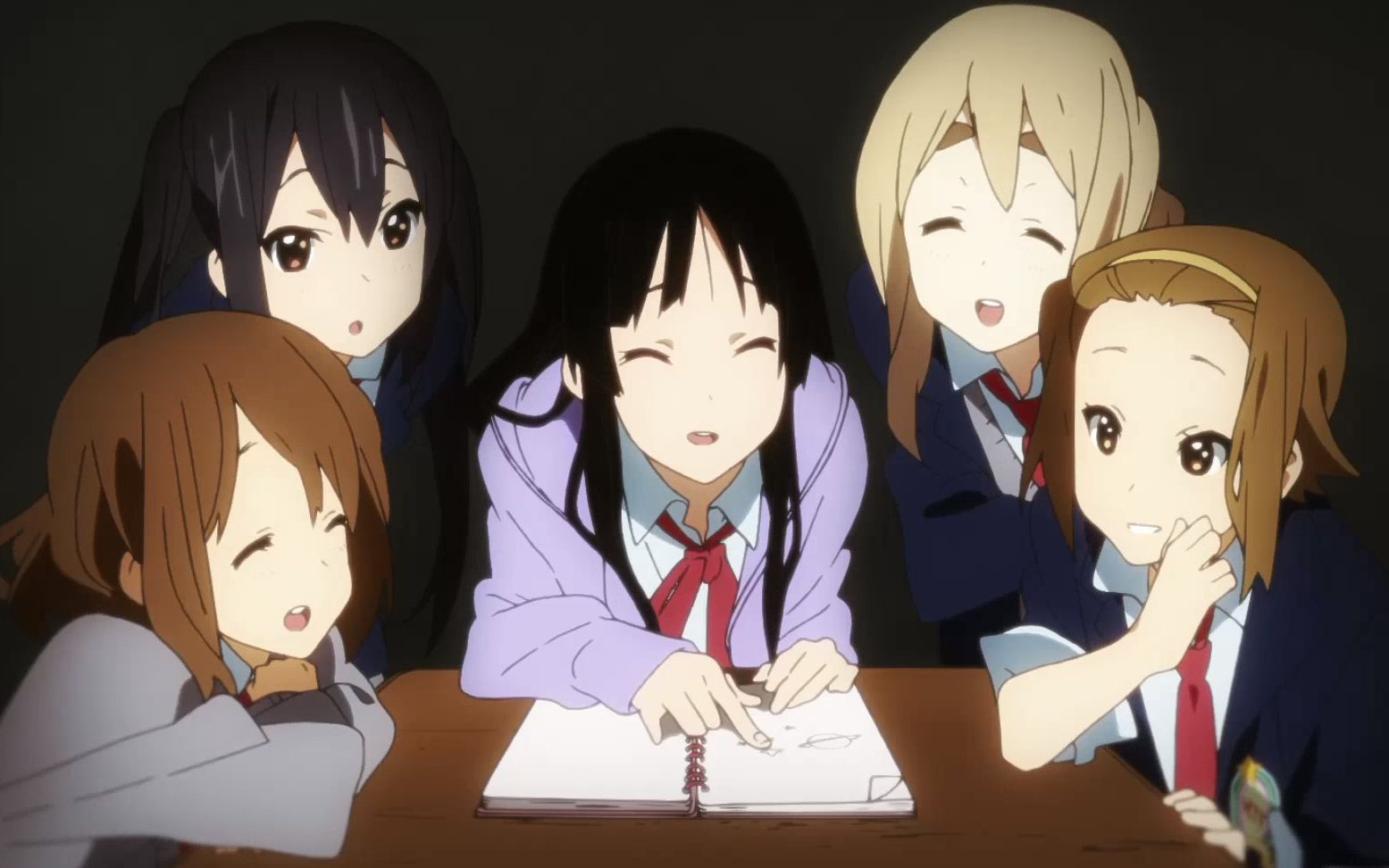 轻音少女用轻音所有ed的画面剪辑出的ednothankyou