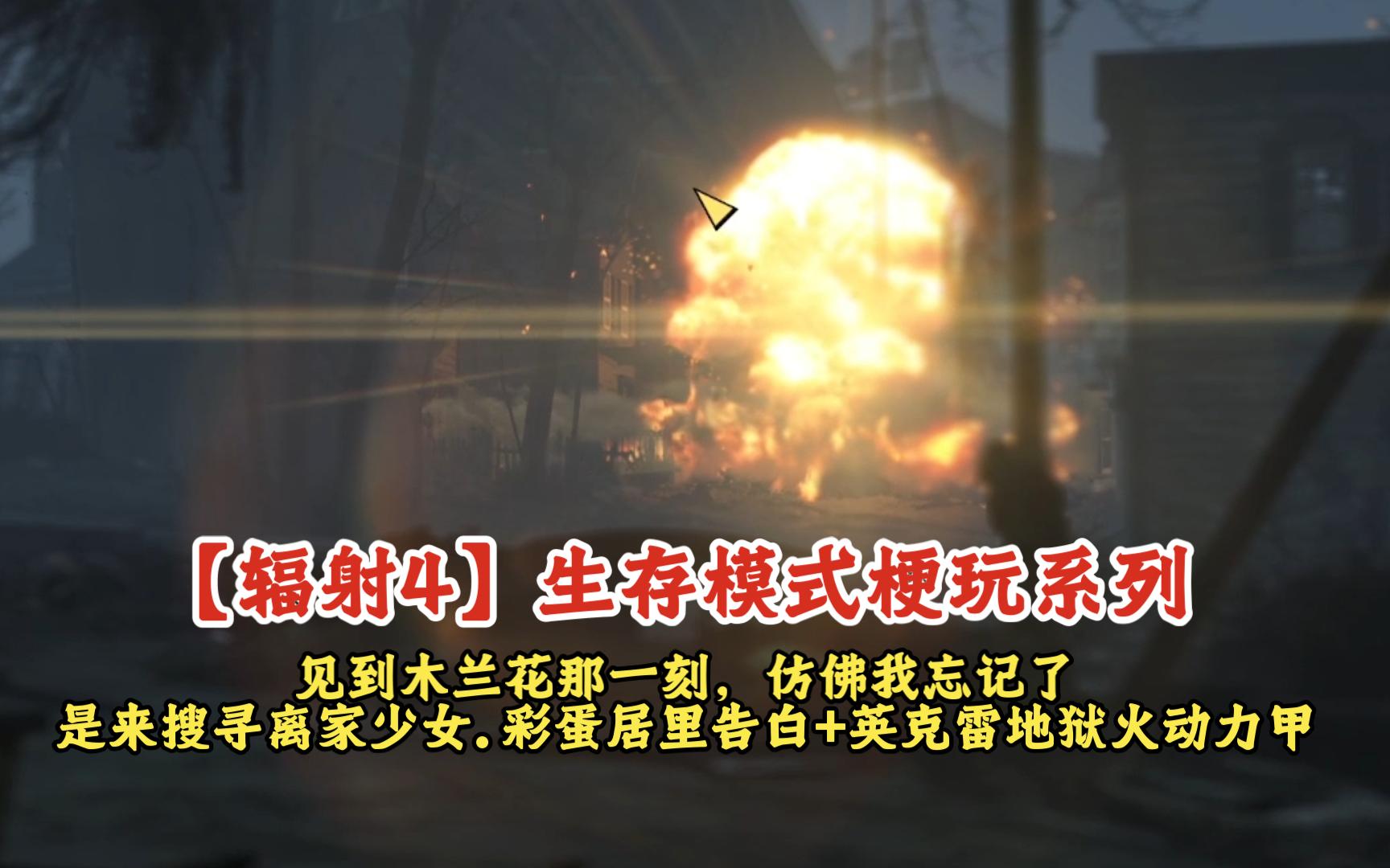 【辐射4】生存模式梗玩系列·见到木兰花那一刻,仿佛我忘记了是来搜寻