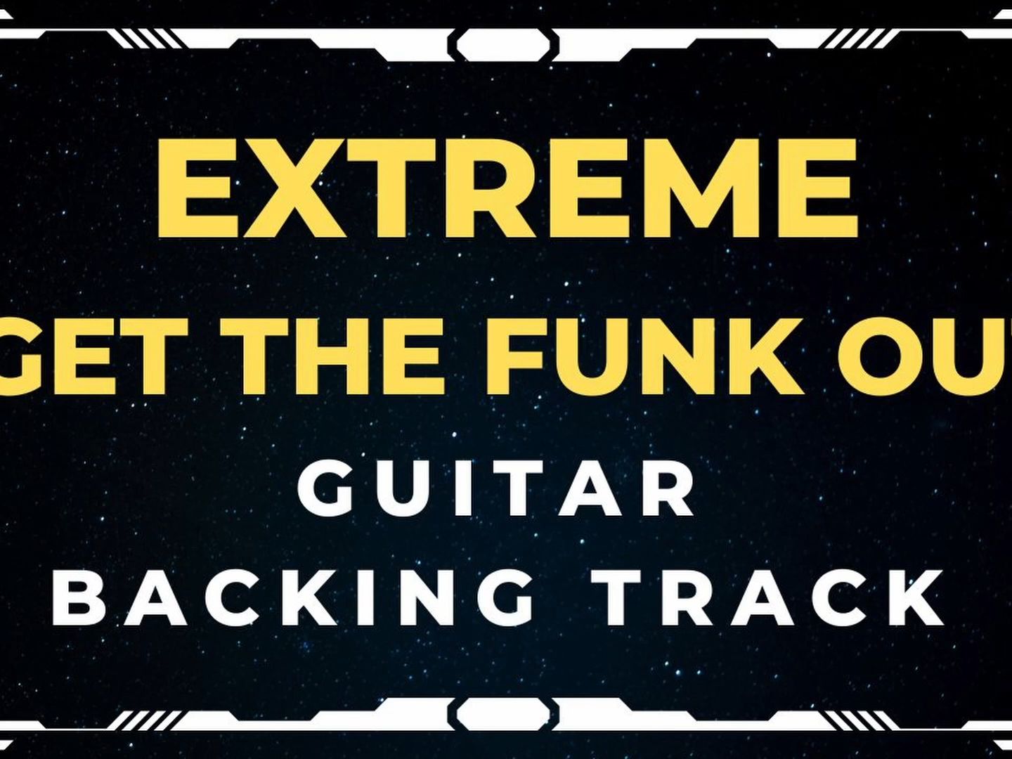 [图]Extreme - Get The Funk Out | Guitar Backing Track