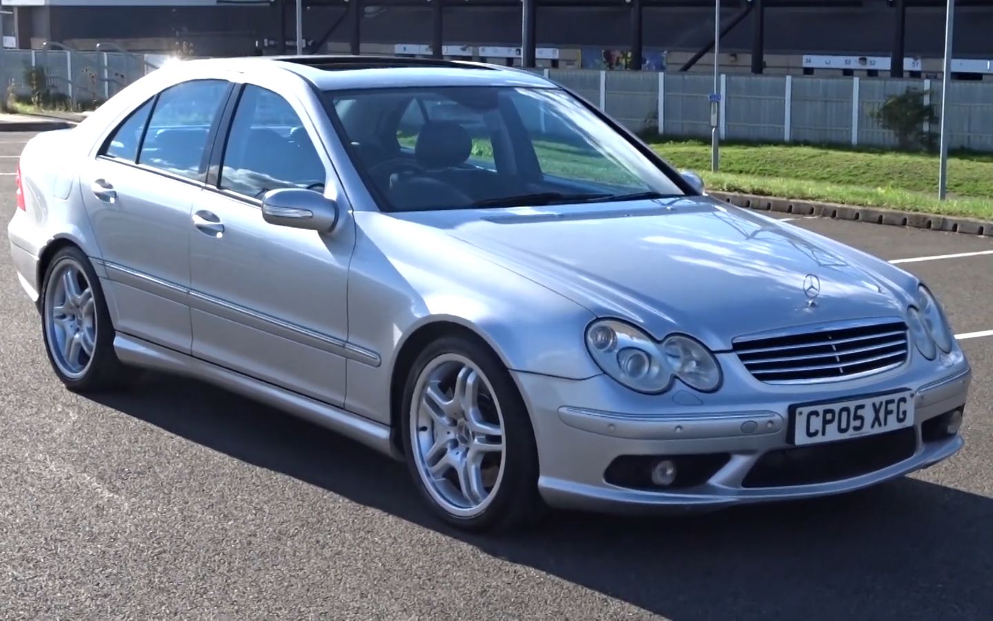 奔驰 w203 c级 c55 amg 2005款 英国二手车