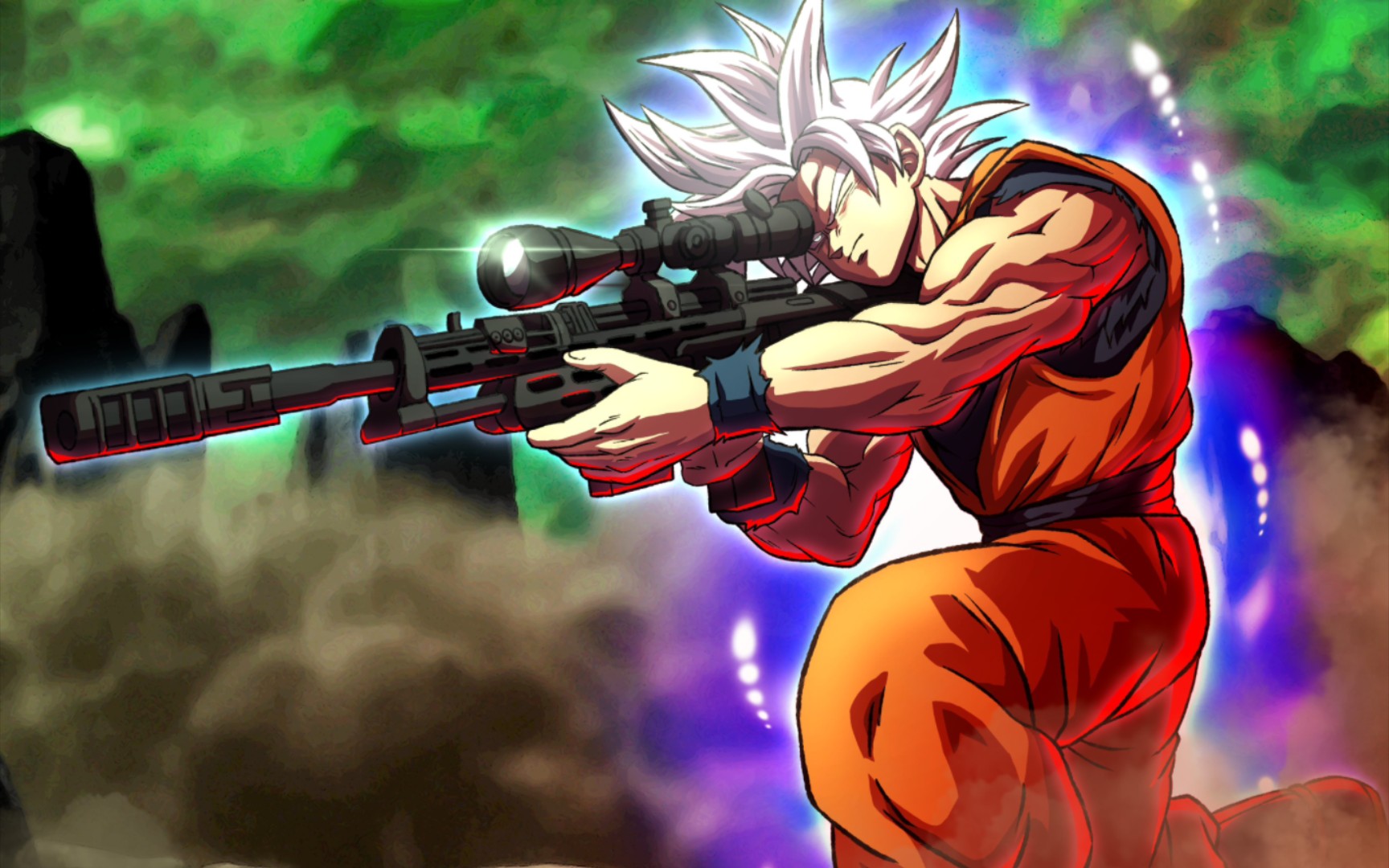 《龙珠激斗》体验服更新新宠,拿枪的的动画(看看就行,不会有的)