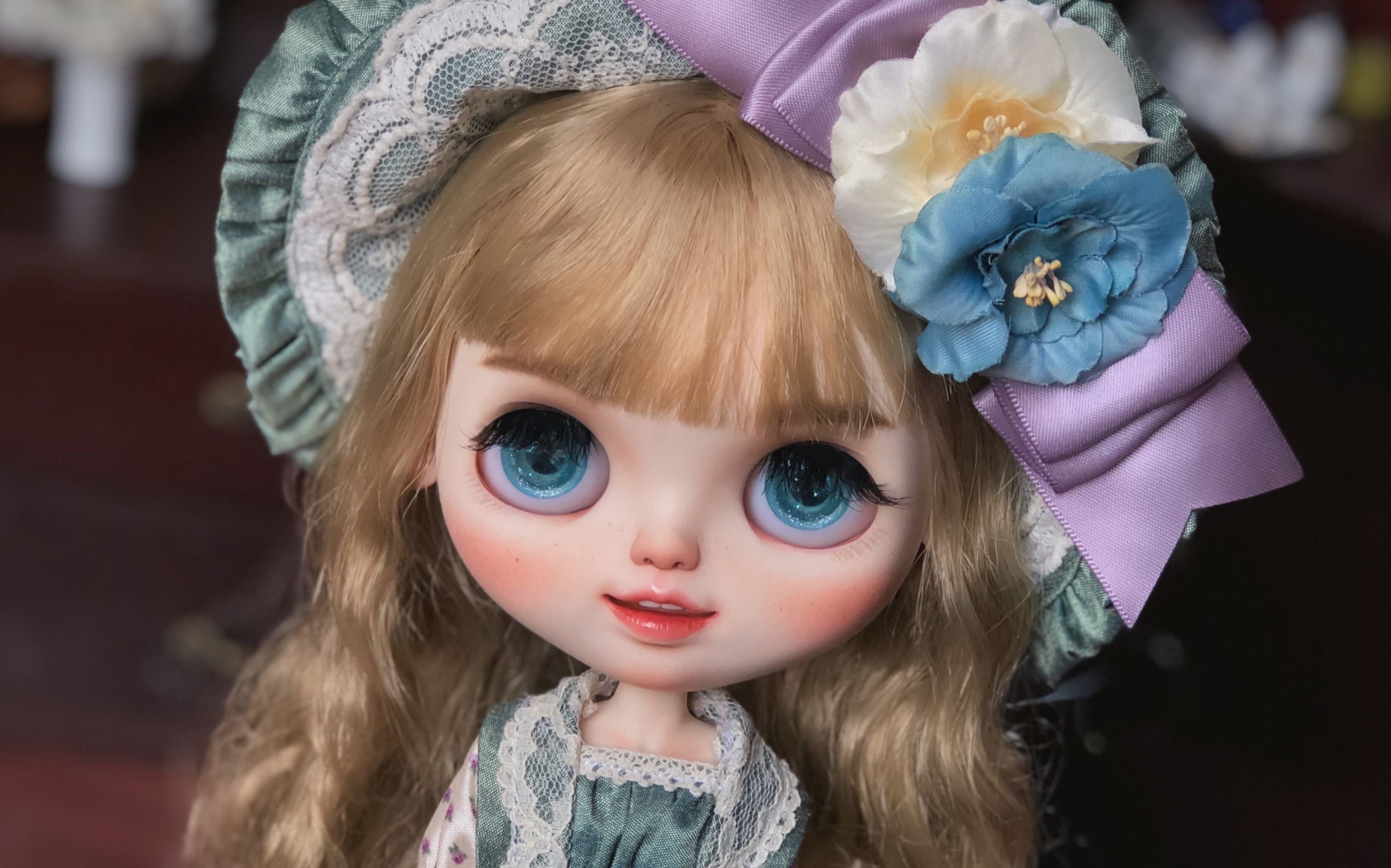 blythe小布改娃妆宝爱丽原型二月七星星改妆