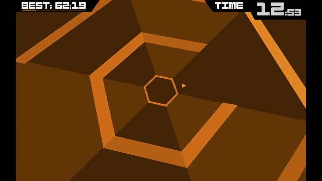 super hexagon 试玩