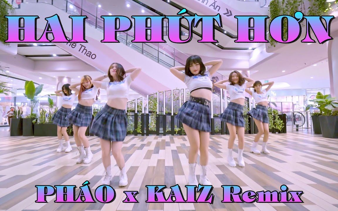 [图][青春美少女跳抖音神曲][4K]PHAO - 2 Phut Hon_Zero Two (KAIZ Remix) Dance Challenge