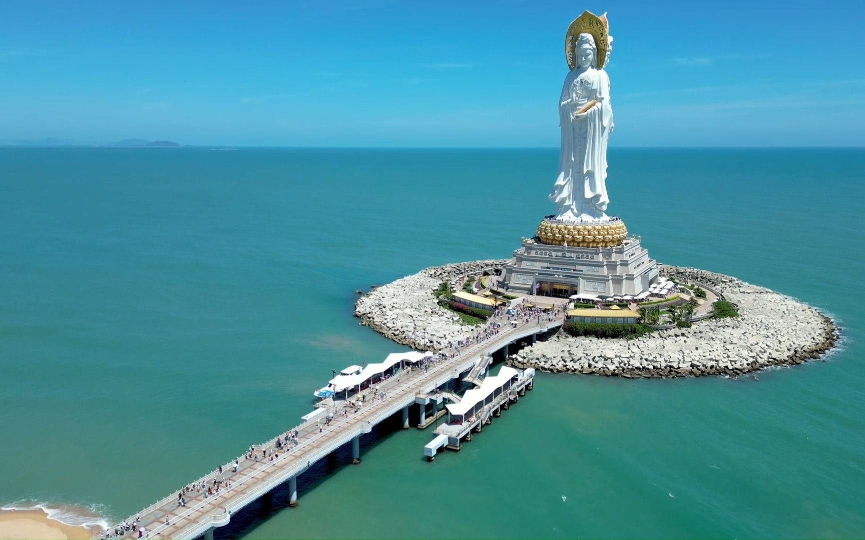 南山文化旅游区-南山海上观音 nanshan cultural tourism area