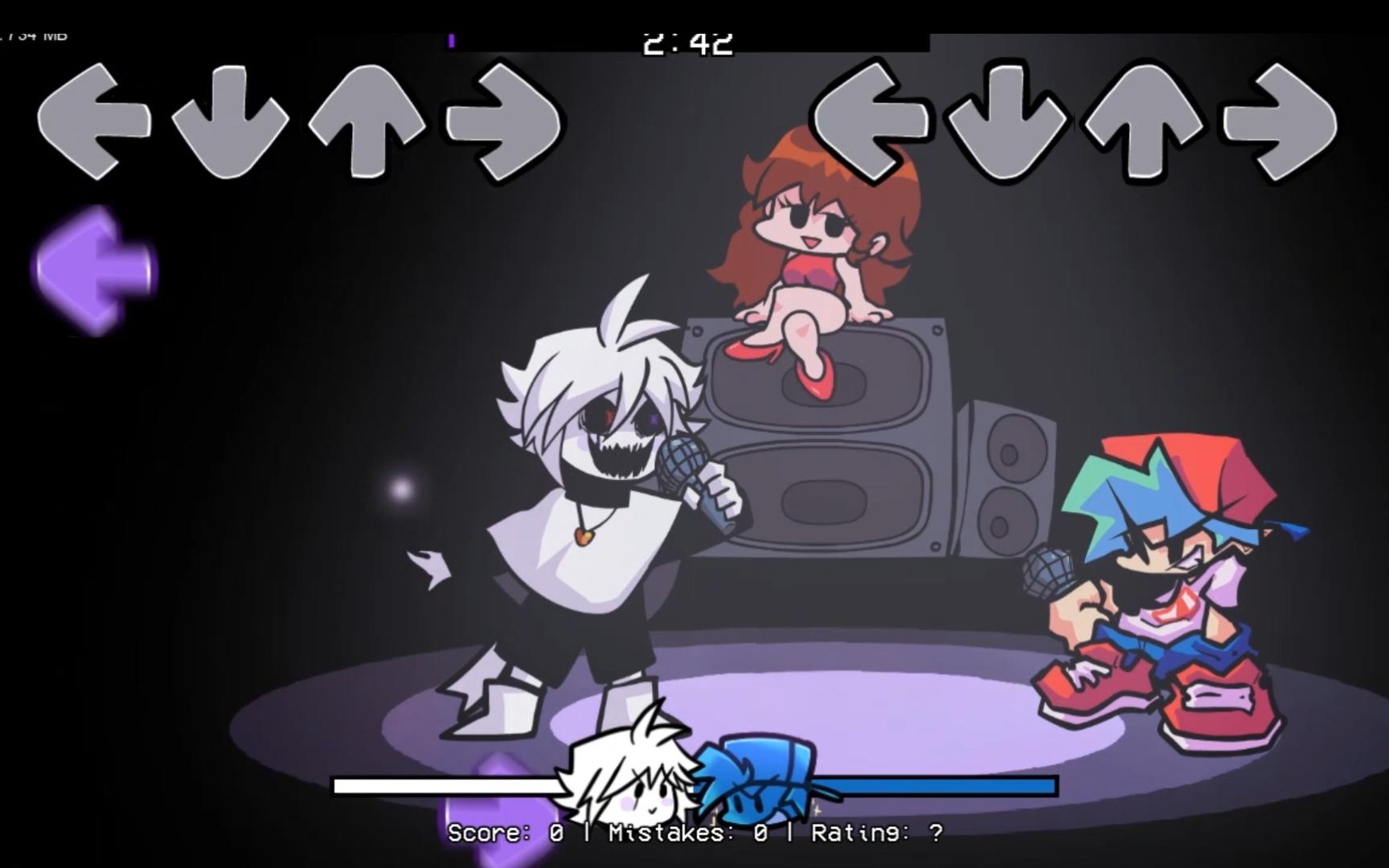 【fnf优质模组】vs xchara和ink sans通关(打的很菜,勿喷)