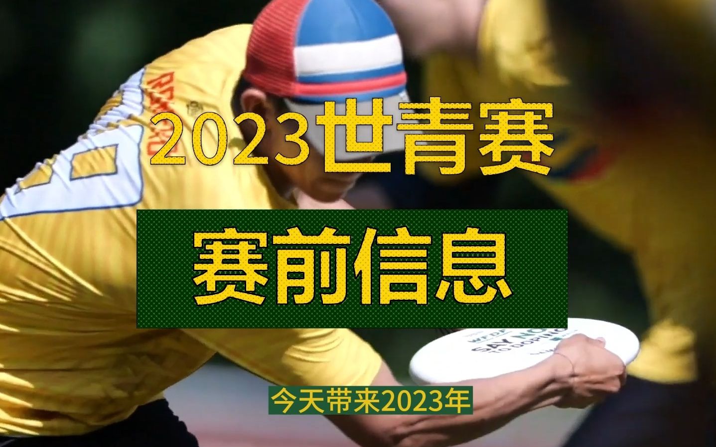 2023飞盘世青赛:观赛平台和赛前信息哔哩哔哩bilibili