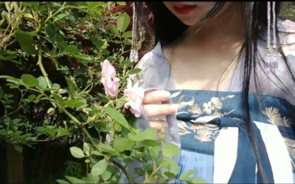 温宜槐序十六汉服少女及笄记录