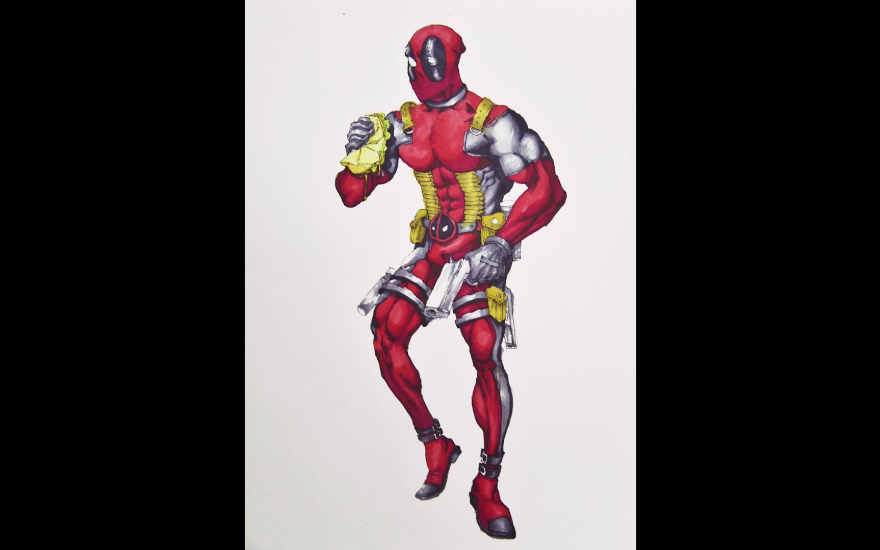 死侍2动漫角色设计绘画讲解