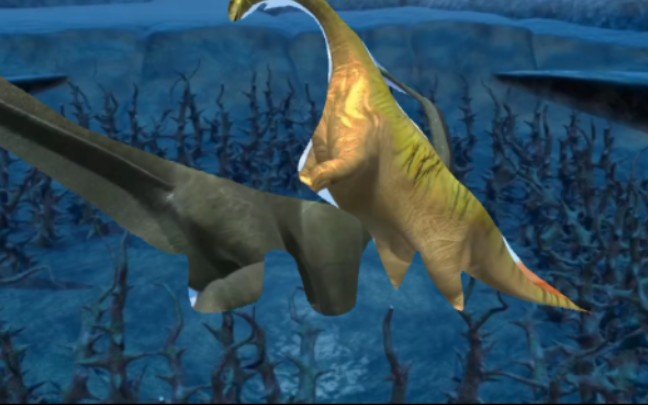 《自制恐龙争霸》2-4布万龙vs波塞东龙