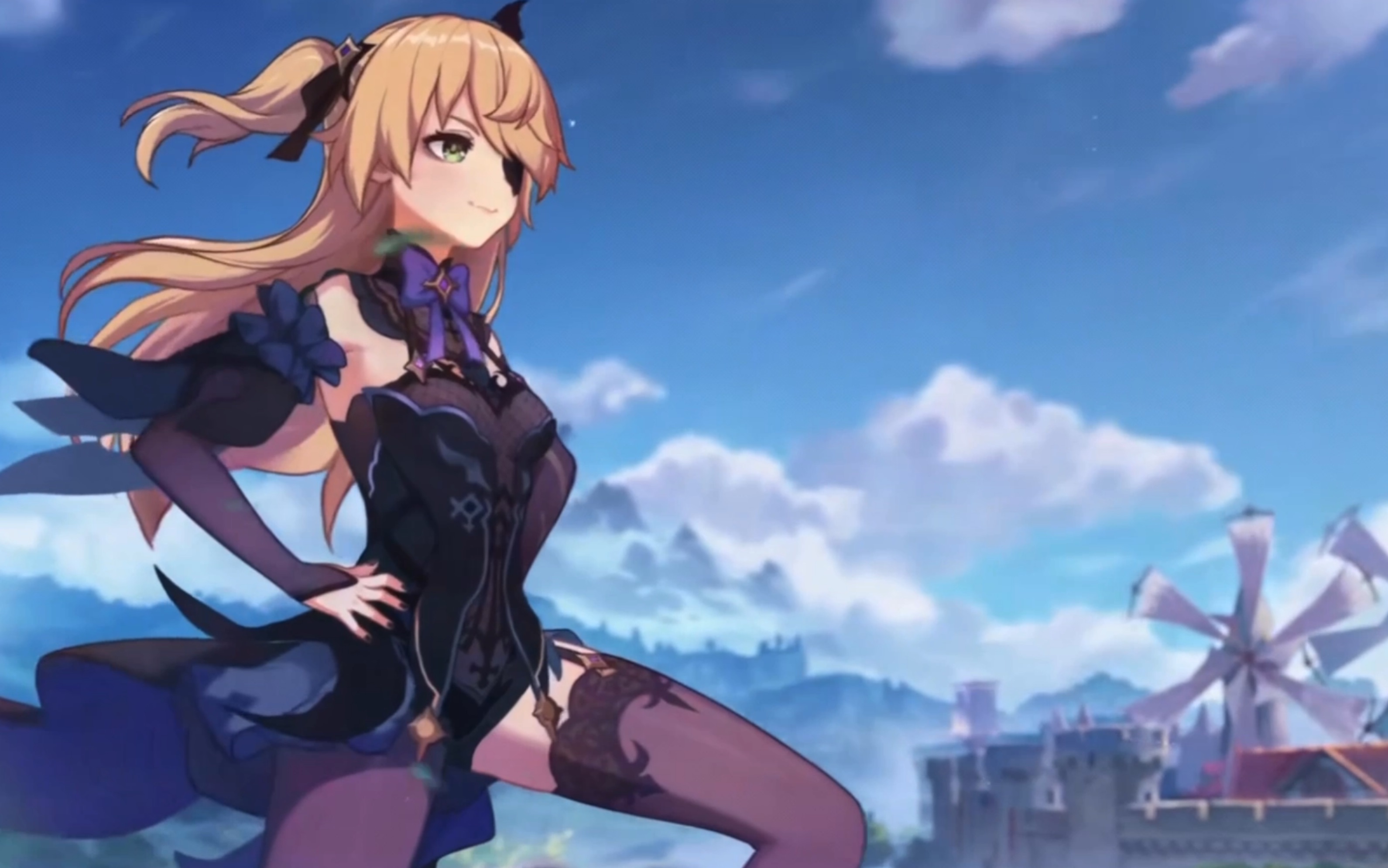 【假如蒙德有德配】德语版中二少女菲谢尔_原神