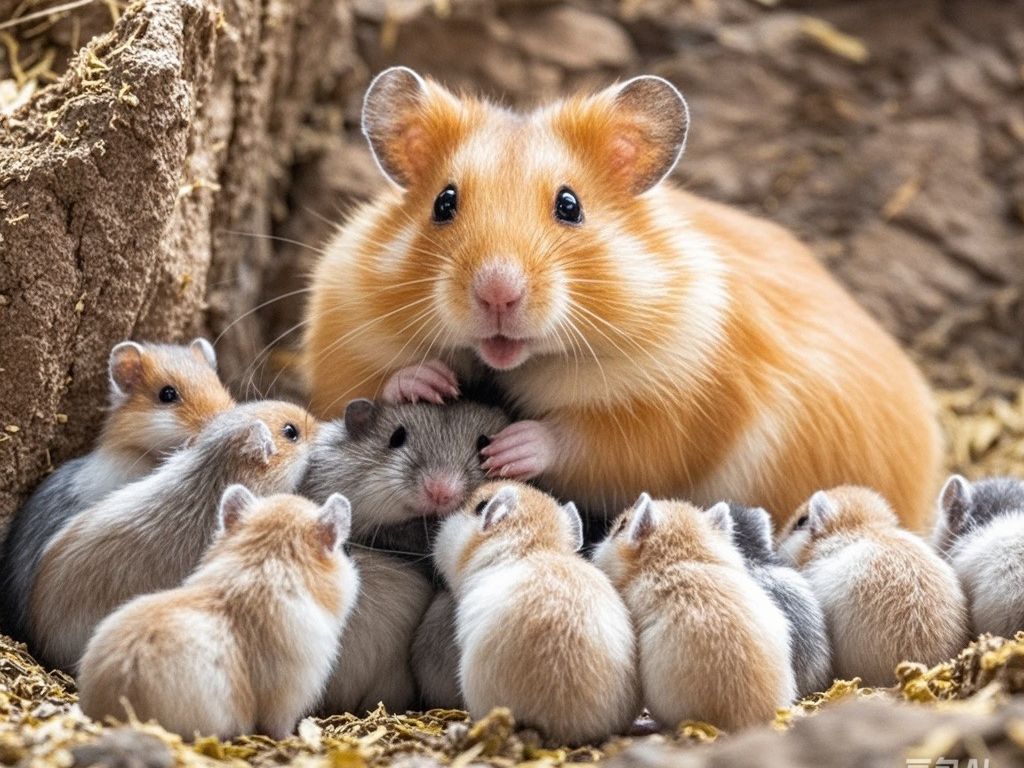 宠物店仓鼠为什么合笼养也不打架,家里的两只打的你死