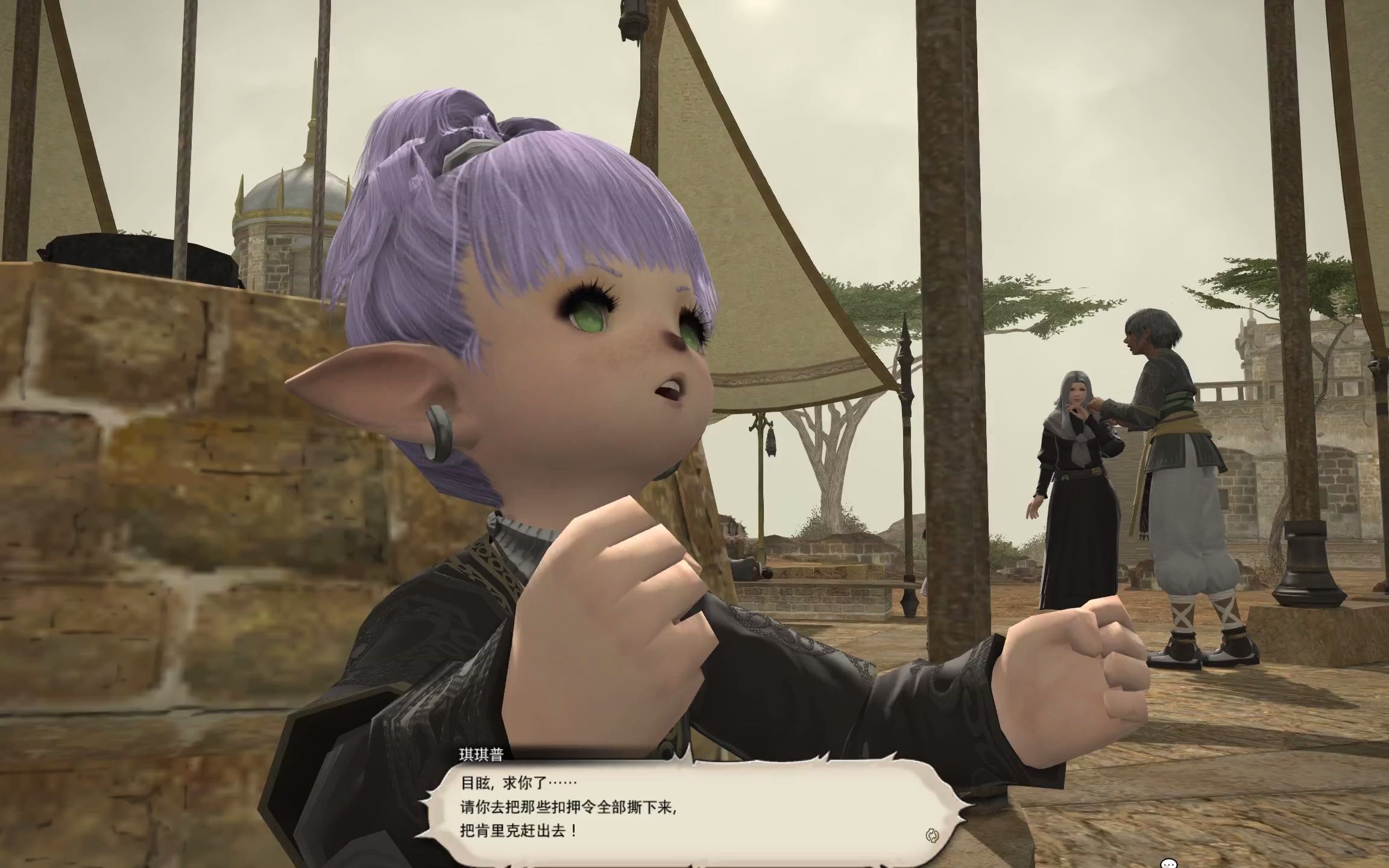ff14西萨纳兰萨纳兰支线任务银光闪耀的故乡