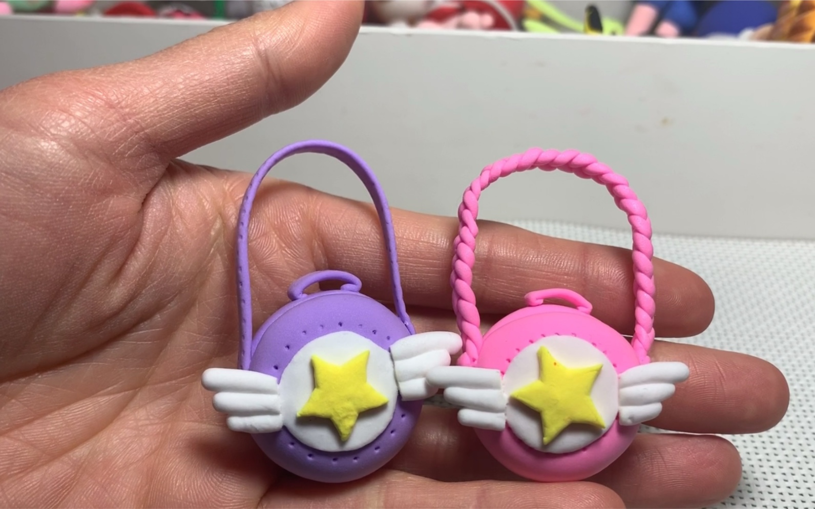 超轻粘土手工: 小仙女包包