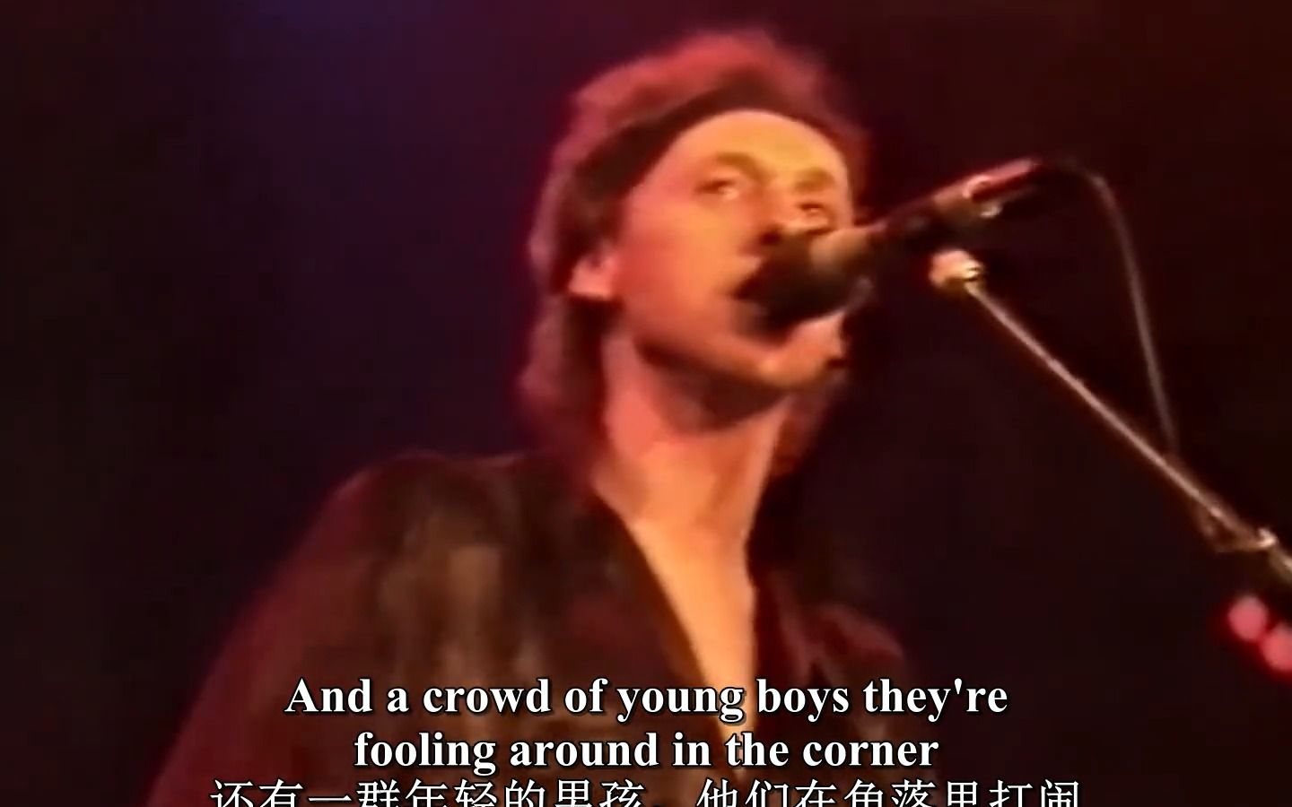 [图]Dire Straits - Sultans Of Swing (1986 Sydney) 中英字幕