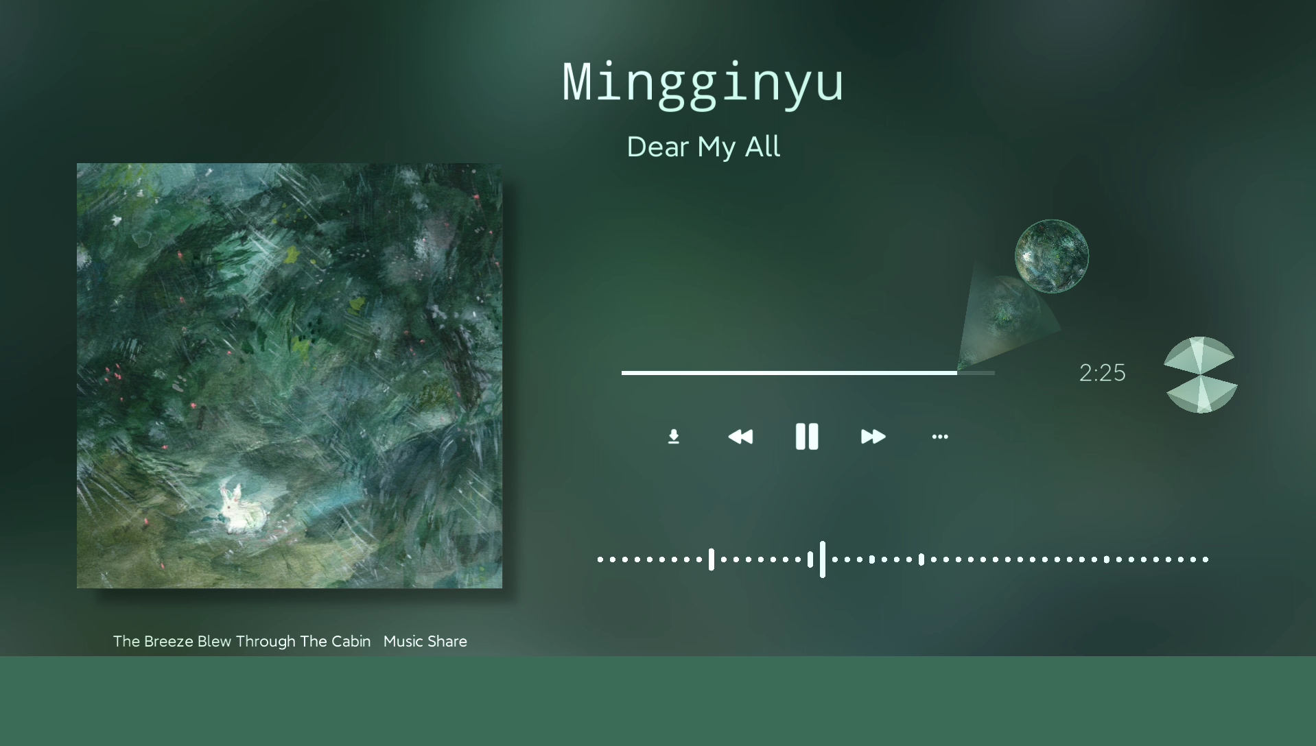 [图]Mingginyu‖听歌‖旋律·动听·安静‖kpop‖“dear my all”