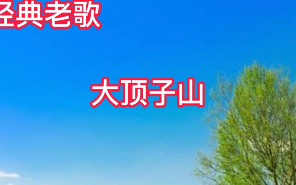 经典老歌《大顶子山》哔哩哔哩bilibili