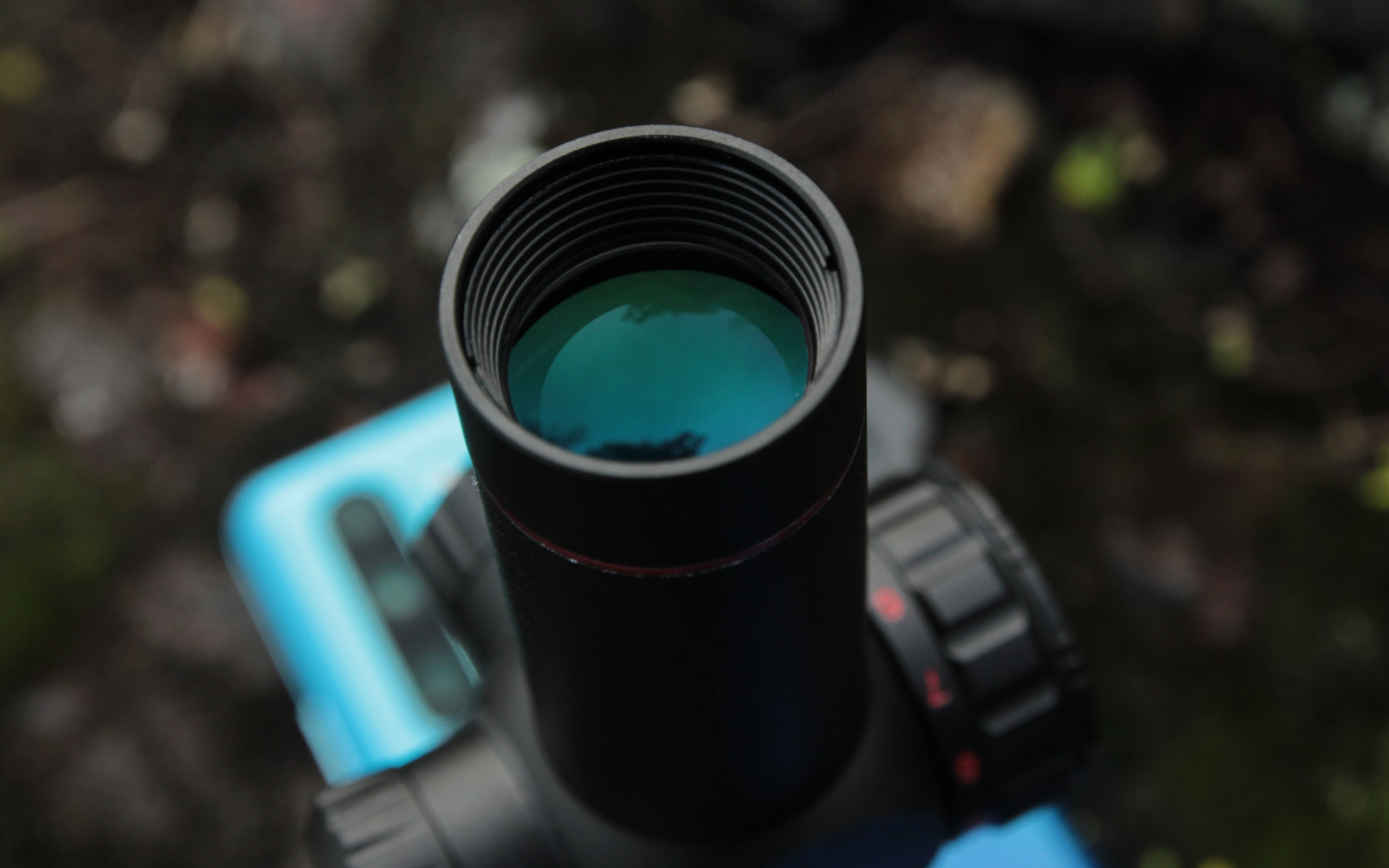 顶级光学产品缪斯瞄准镜观察千米以外的吊塔原来真正的高倍镜这么清晰