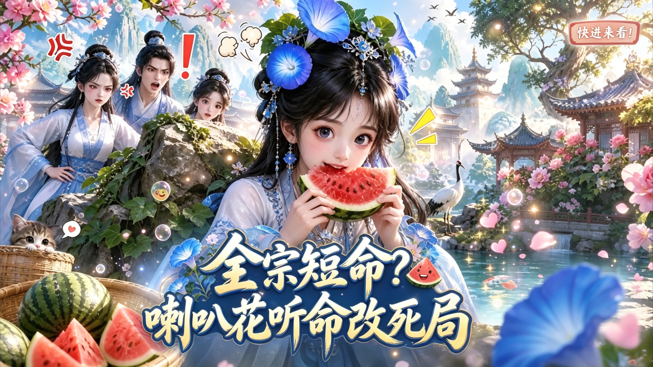 笑麻了！一宗门全是短命炮灰，还好她有朵偷听八卦的喇叭花，悄悄扭转所有人的死局
