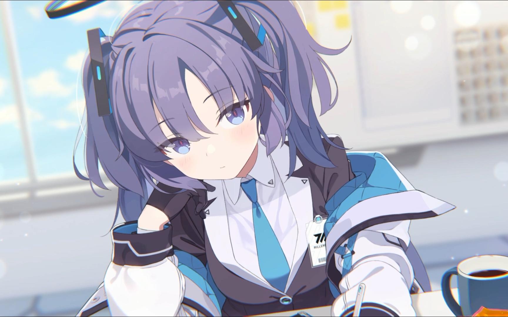 【蔚蓝档案国服中配】记忆大厅live2d-优香