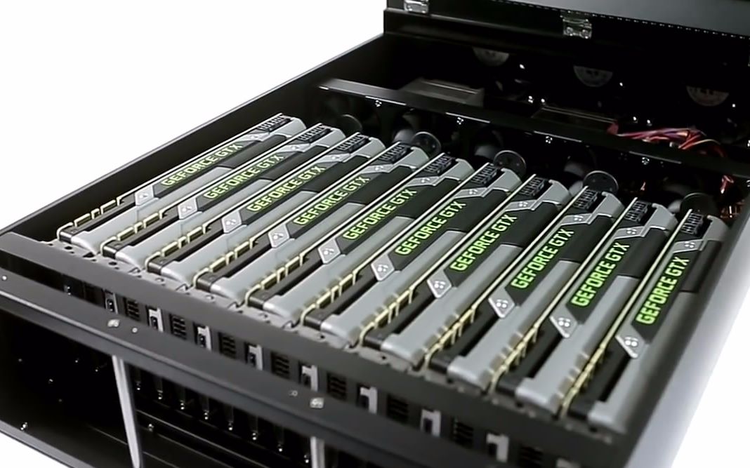 【终极矿机】10路titan black(其实是gpu服务器)_哔哩哔哩 (゜-゜)つ