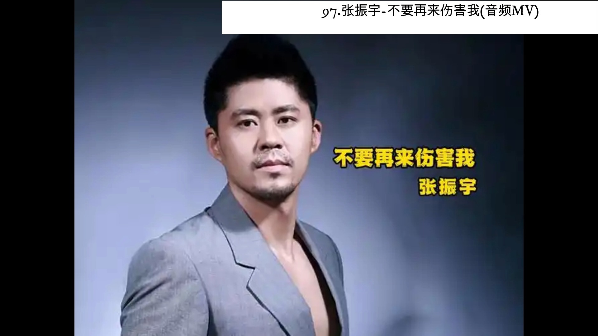 张振宇-不要再来伤害我