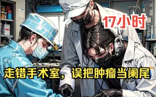 Download Video: 《走错手术室，误把肿瘤当阑尾》只因喝酒进错手术室，结果误把肿瘤当阑尾，就在院长手足无措时，而我却完美地将肿瘤切除！