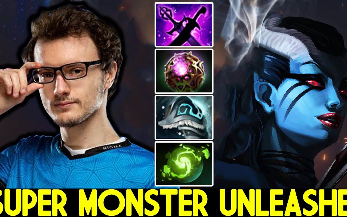 【dota2】miracle 刷新西瓦玲珑心 神装女王主宰战场 by dota2 high