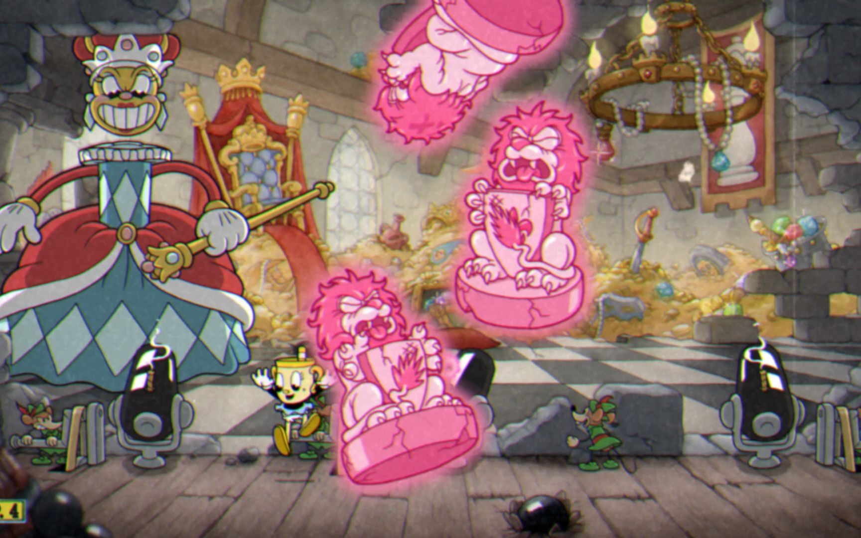 cuphead 茶杯头 dlc 城堡挑战 皇后