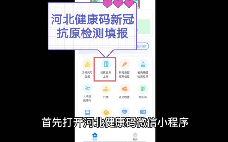 河北健康码新冠抗原检测填报哔哩哔哩bilibili