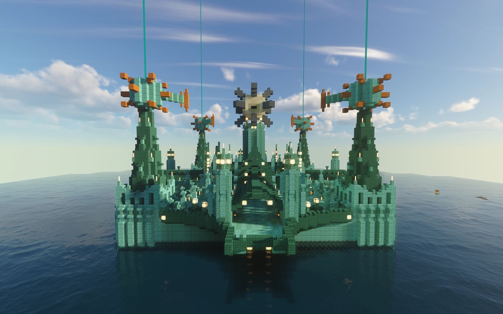 maxkim基姆镇服务器公共鱼塔建造过程_哔哩哔哩bilibili_我的世界