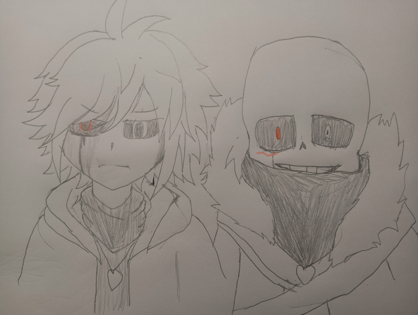 xchara和cross手绘