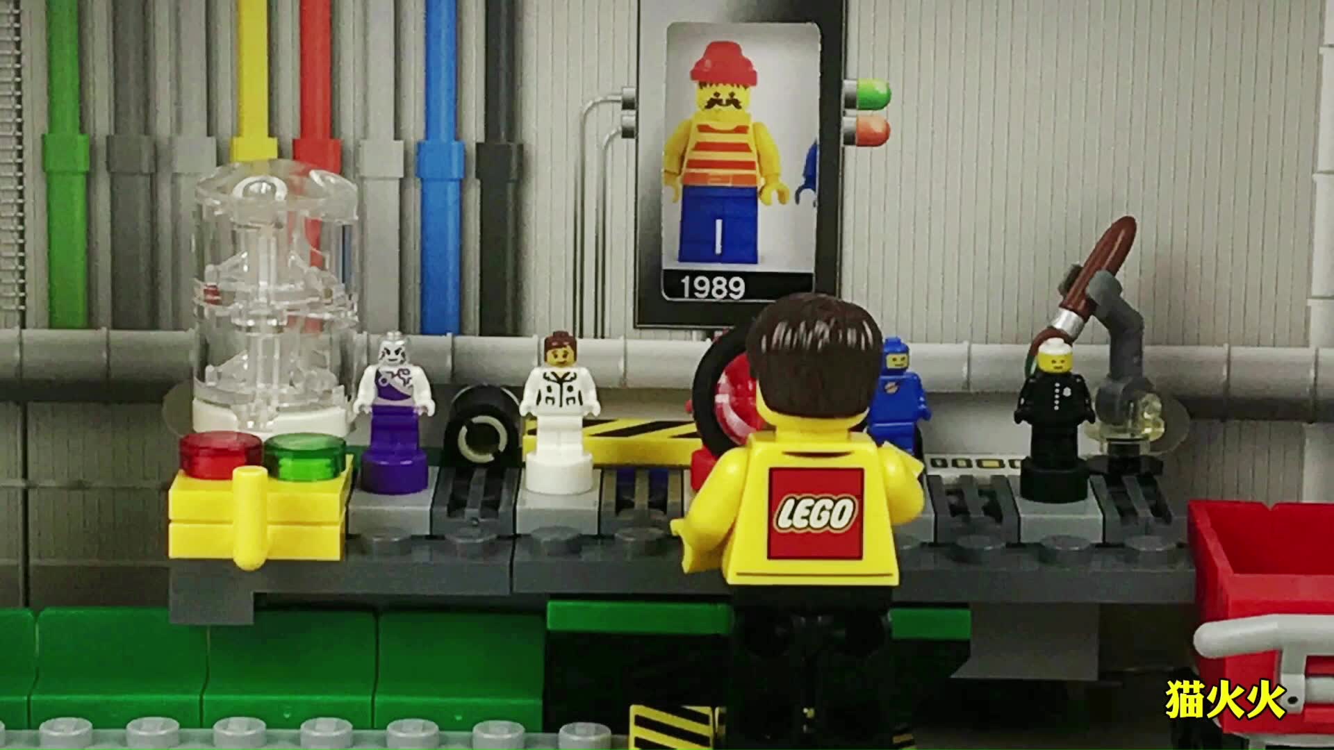 乐高丨定格动画丨5005358小人仔工厂