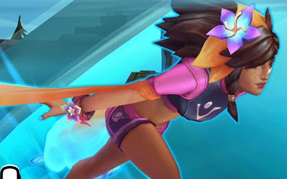 【英雄联盟】泳池派对——岩雀皮肤展示