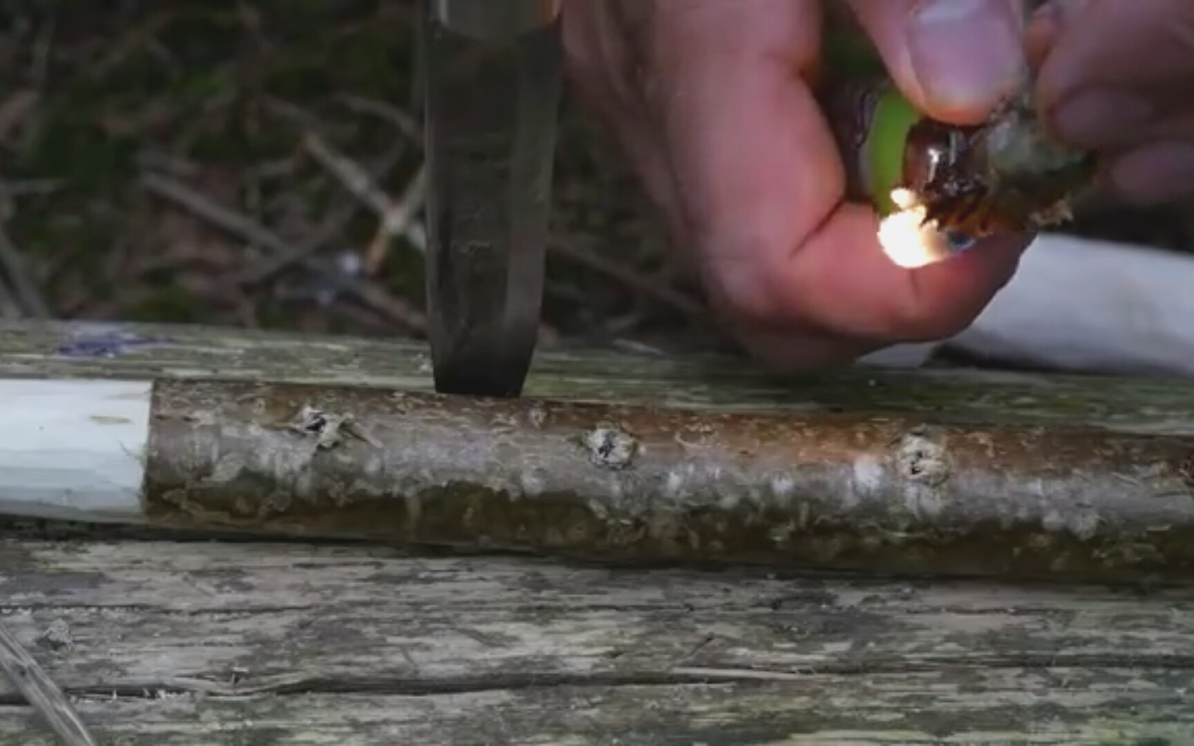 [图]求生技术：钓鱼：用丛林工艺制作钓竿和线轮