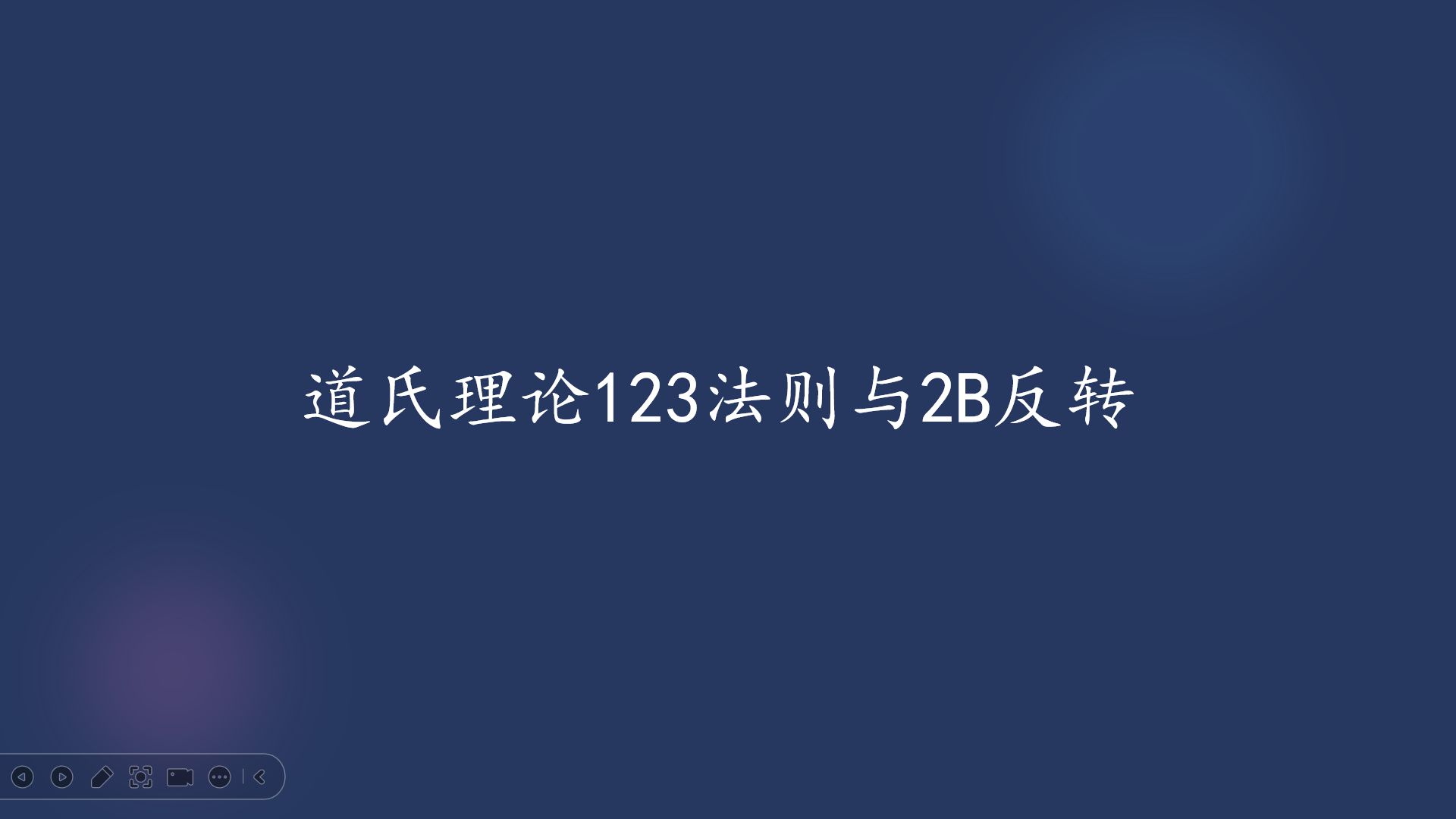 [图]道氏理论123法则与2B反转