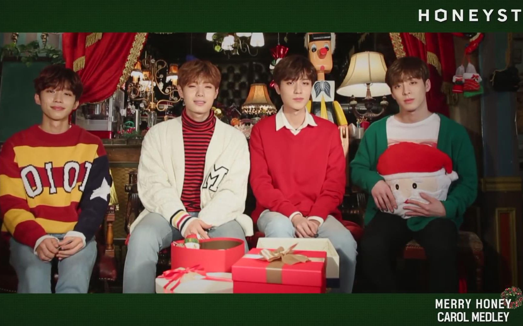 考古2017年的和音小天才徐东成honeyst圣诞歌曲串烧