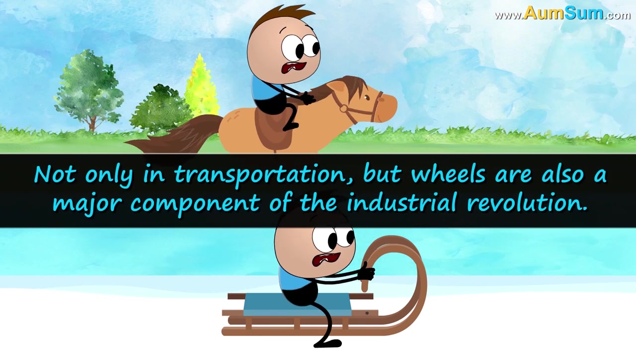 [图]What if Wheels were Never Invented - #aumsum