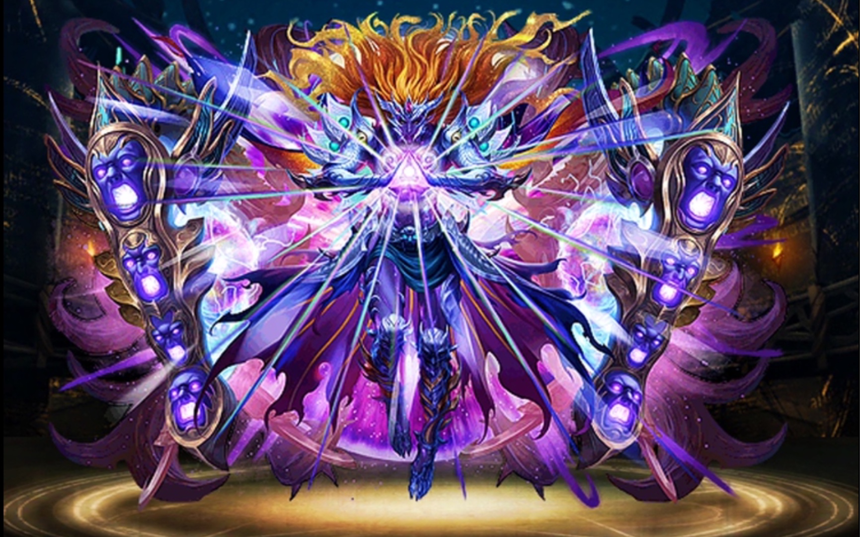 神魔之塔复刻地狱本九封王娱乐流程.亚伯汗一次三成就.