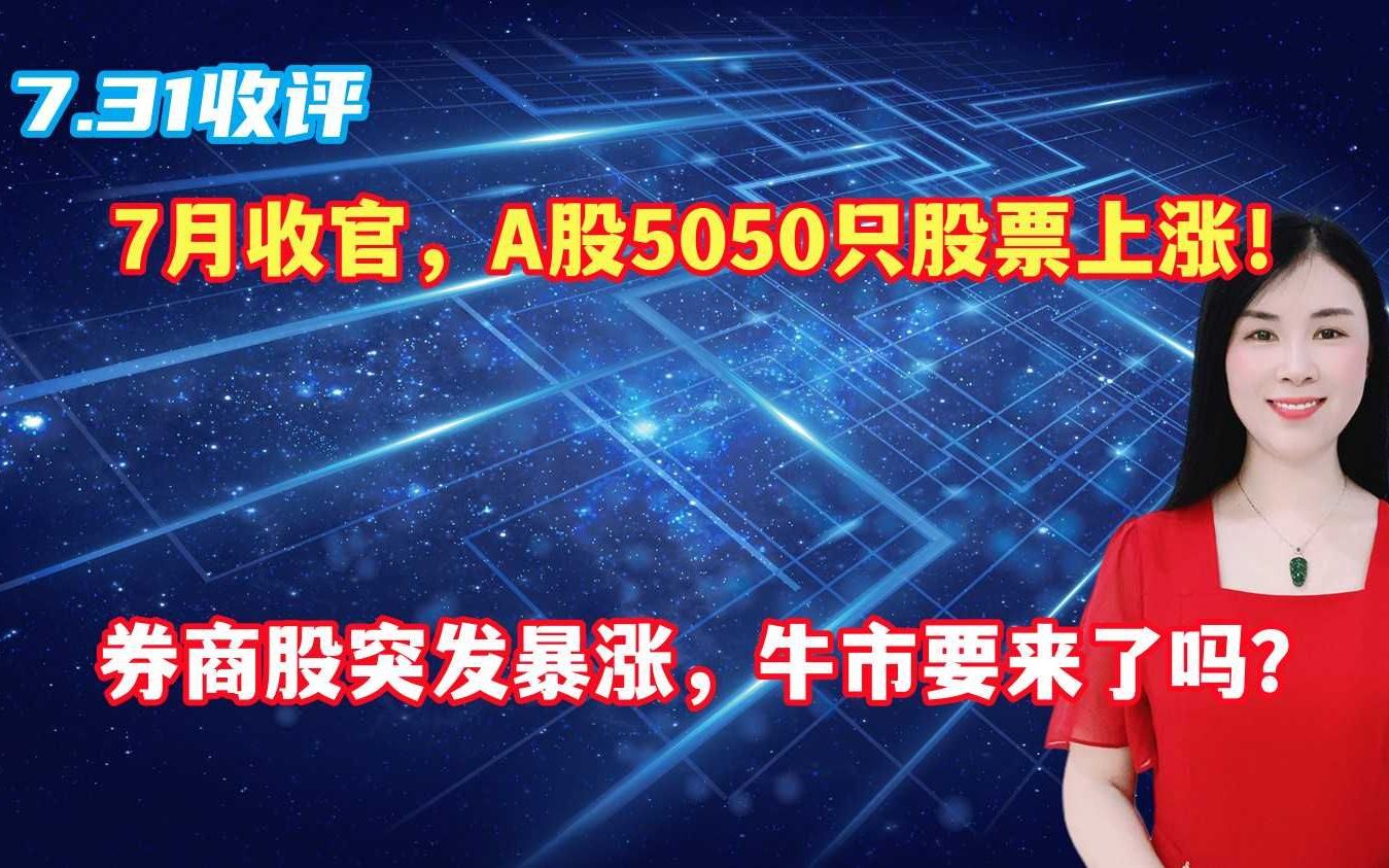 A股绝地反弹,牛市旗手领涨,放量大反攻来了!下一个目标3000点!哔哩哔哩bilibili