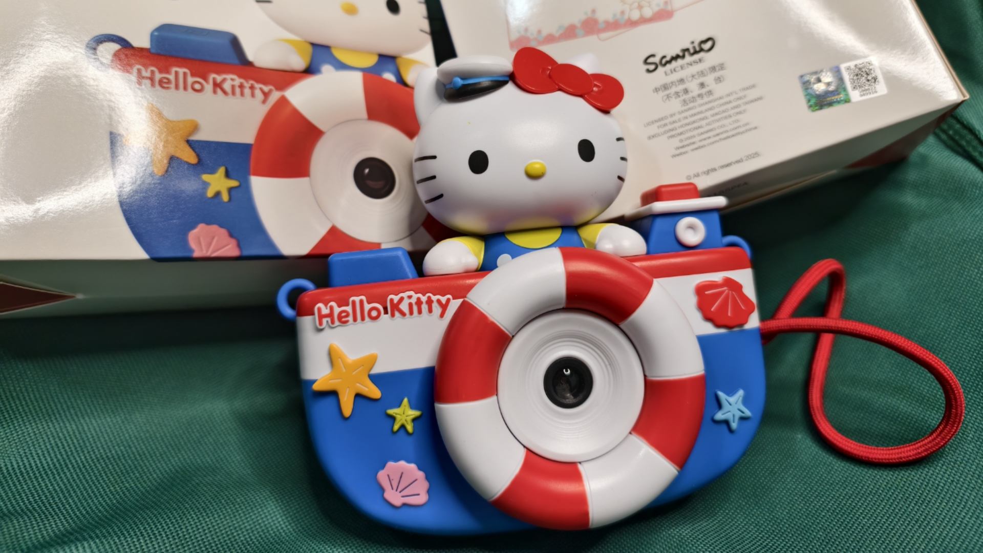 开箱视频 肯德基hellokitty数码相机