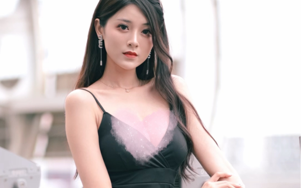 车模叶子大人 广州车展 美女模特 2022广州国际车展