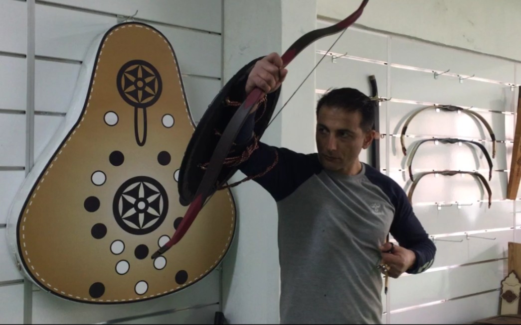 弓箭盾牌在土耳其传统弓术中的应用