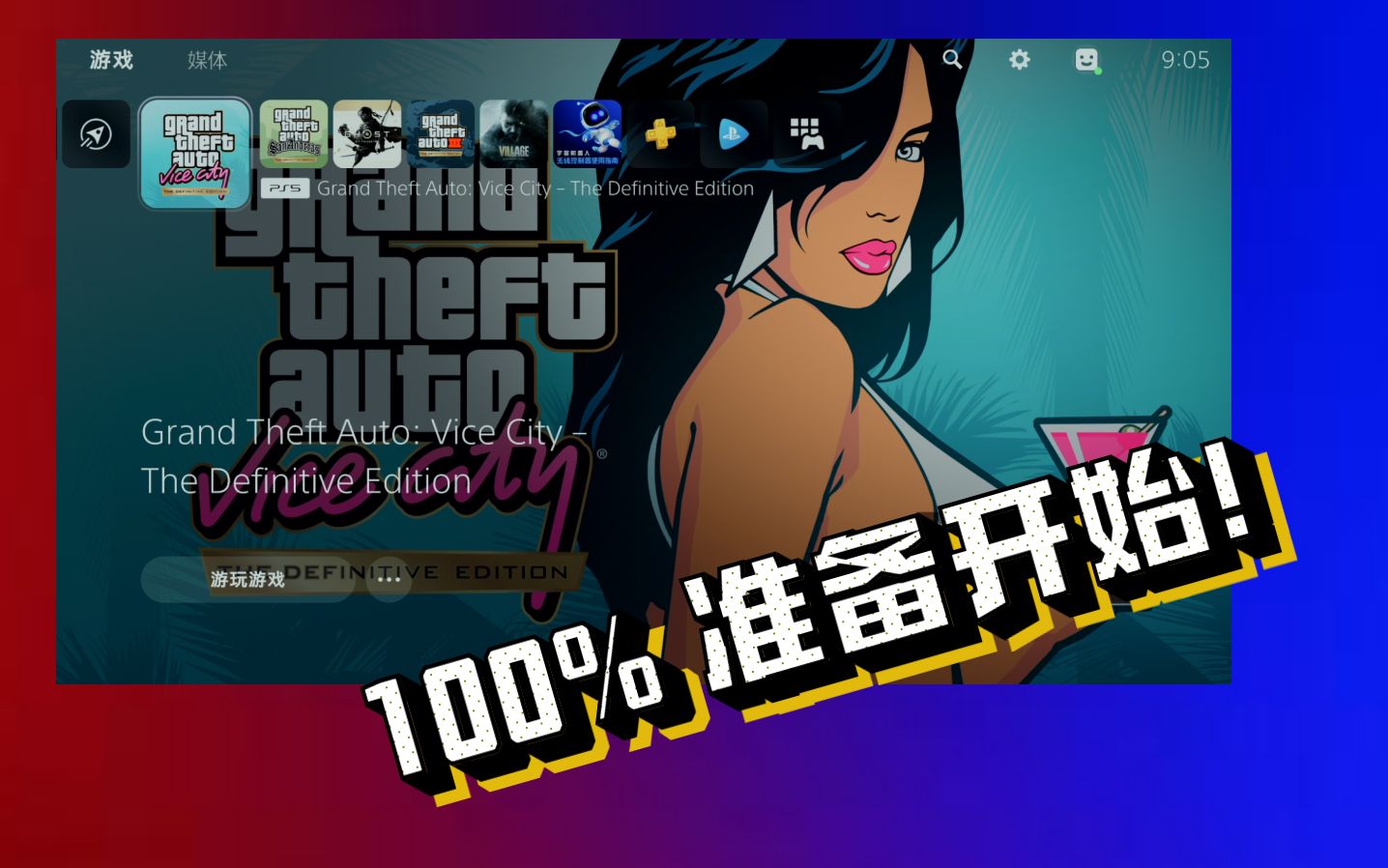 准备100% GTA:罪恶都市 中文侠盗猎车手GTASA