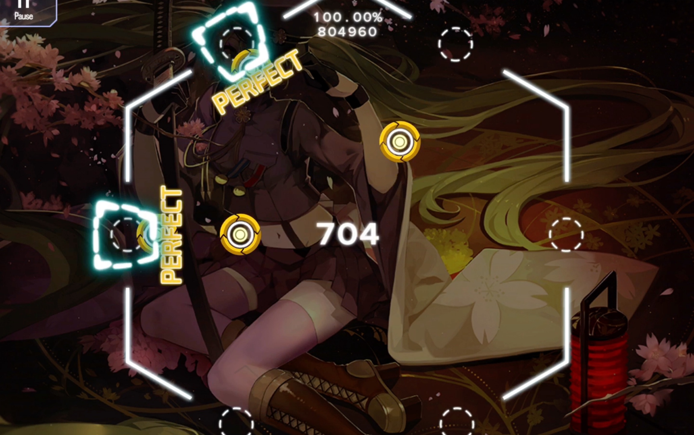 【malody/舞立方自制】千本桜 lv.17_音游热门视频