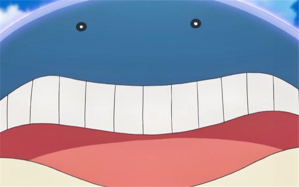 吼吼鲸张大嘴,乖乖吃药,这样才能好起来