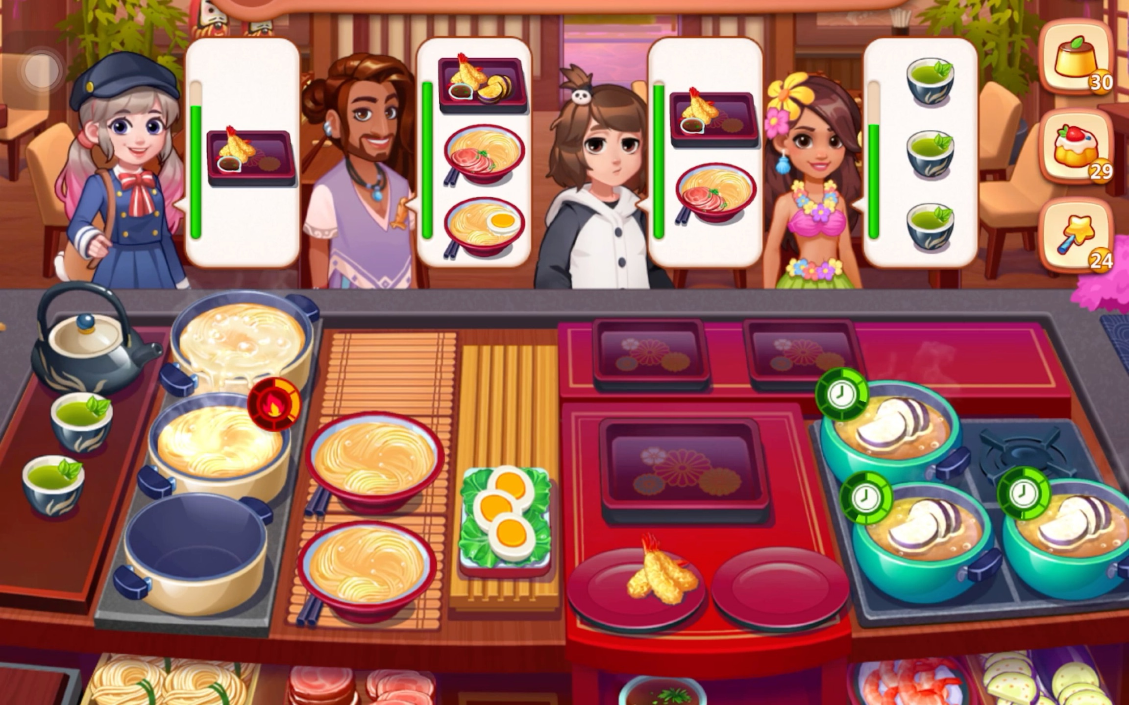 【美食小当家】记录我卡点过的一关