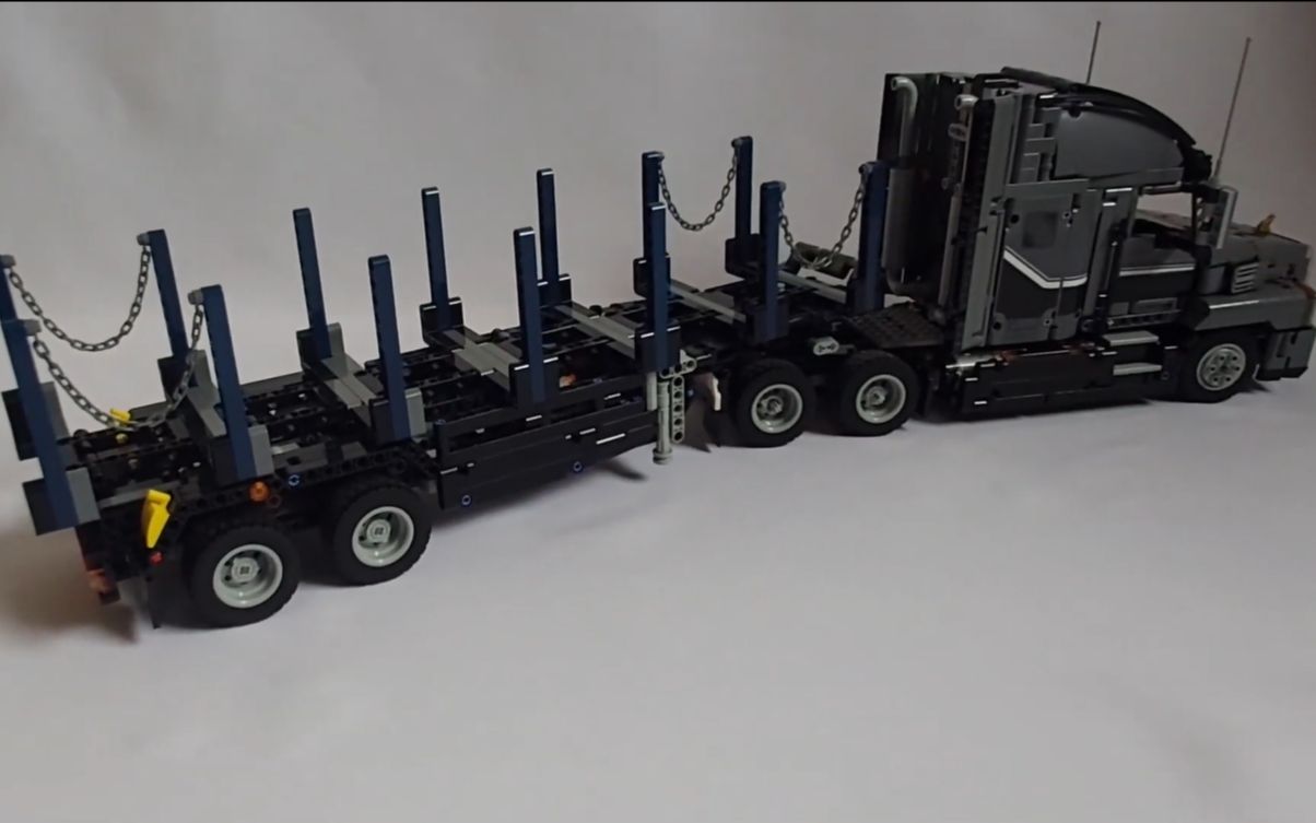 42078专属定制木材运输板车!