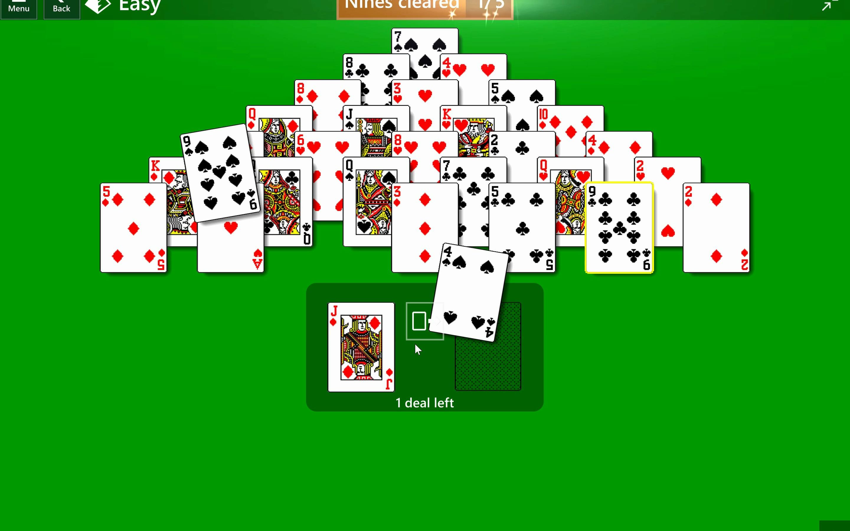 【4k-复古主题】微软纸牌2022年04月22日赛事挑战:pyramid adventure