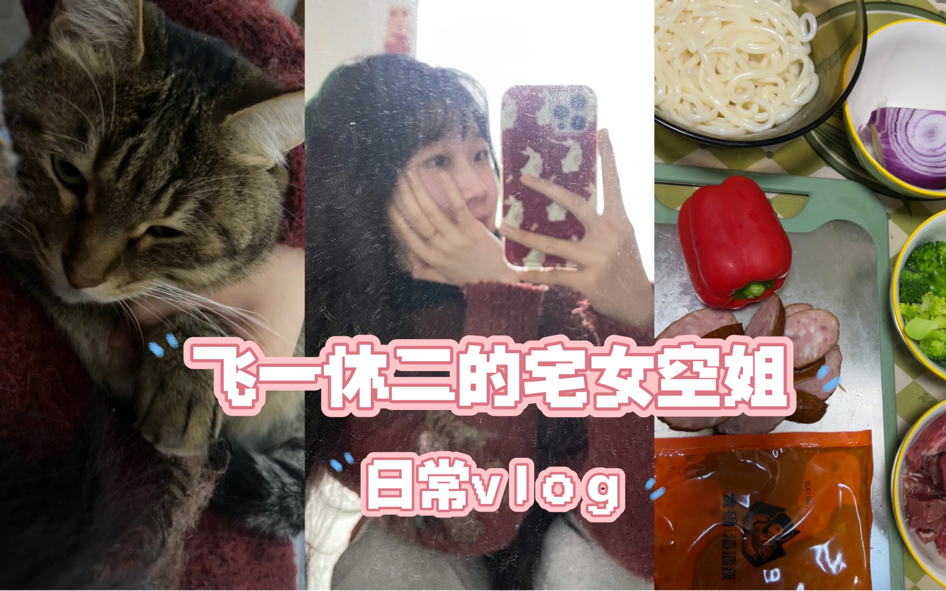 空乘vlog|飞一休二飞四哔哩哔哩bilibili